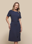 Larson Midi Dress - Navy