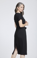 Tie Dress with Extended Sleeve