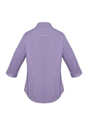 Newport 3/4 Sleeve Mini-Check Shirt - Women
