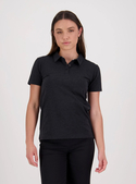 Element Polo Shirt - Women - Black Marle