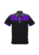  Charger BIZCOOL Polo Shirt - Men - Black/Purple/Grey