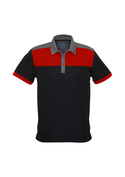  Charger BIZCOOL Polo Shirt - Men - Black/Red/Grey