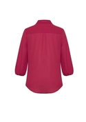 Lucy Elastic Cuff, 3/4 Sleeve Blouse - Women - Back View