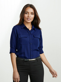 Madison Mechanical Stretch Long Sleeve Shirt - Women