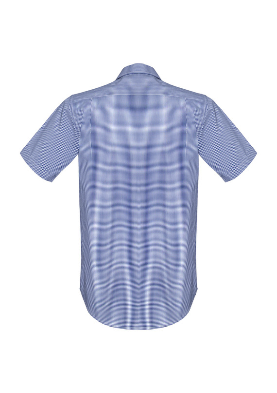 Newport Short Sleeve Mini-Check Shirt - Men