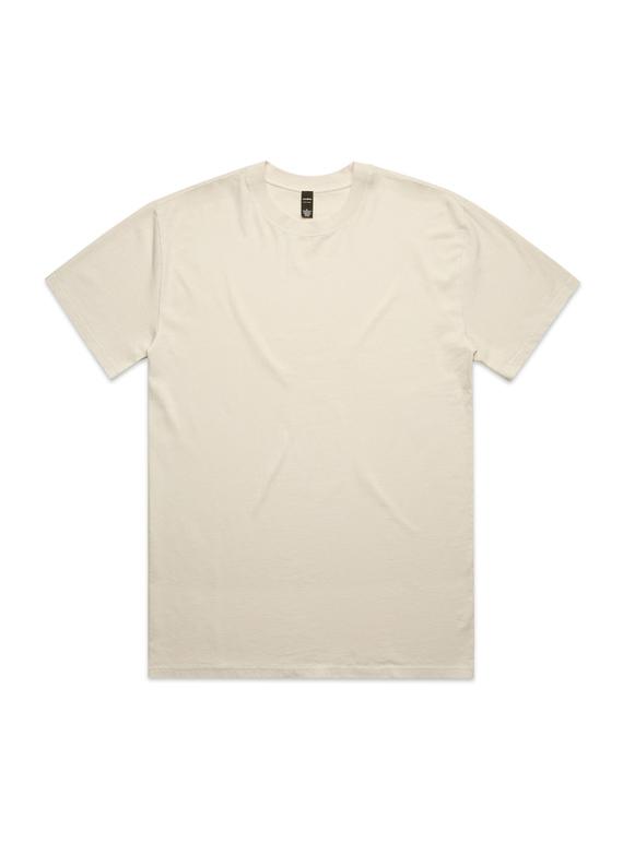 Heavy Faded Tee - Men - Faded Ecru