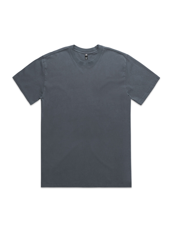 Heavy Faded Tee - Men - Faded Indigo