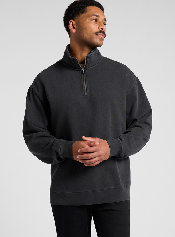 Relax Faded Half Zip - Men