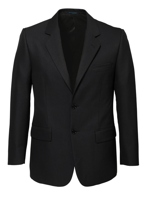 Single Breasted Jacket Cool Stretch - Men - Black