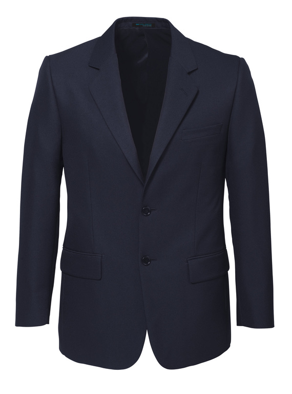 Single Breasted Jacket Cool Stretch - Men - Navy