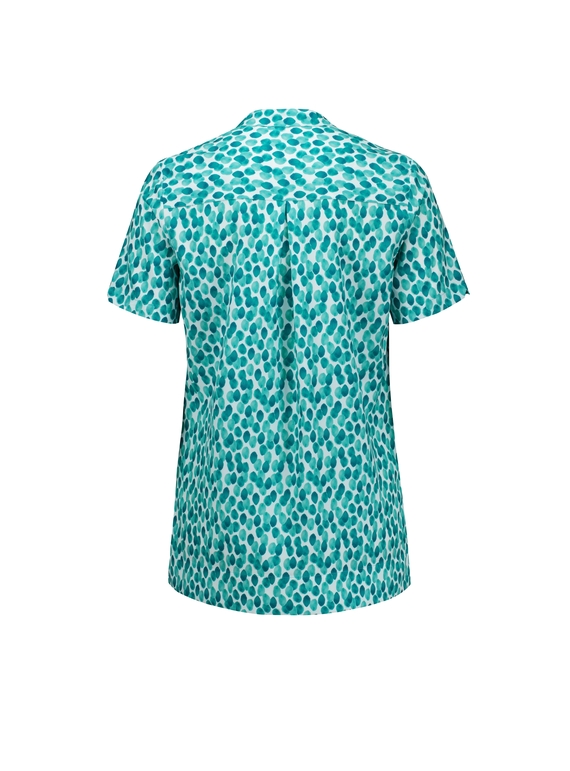 Florence Stardust Print Stretch Short Sleeve Tunic - Women