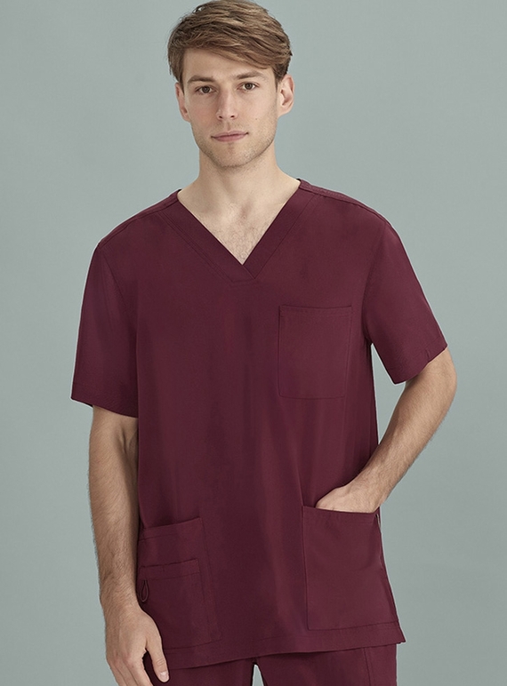 Avery V-Neck Scrub Top - Men