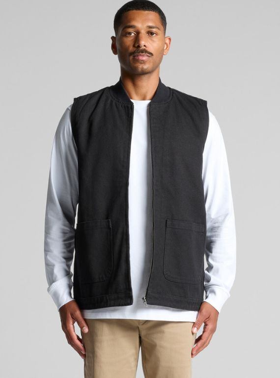 Heavy Canvas Vest - Men - 1