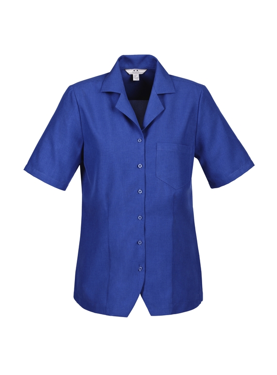 Oasis Plain Action Back Overblouse - Women - Electric Blue