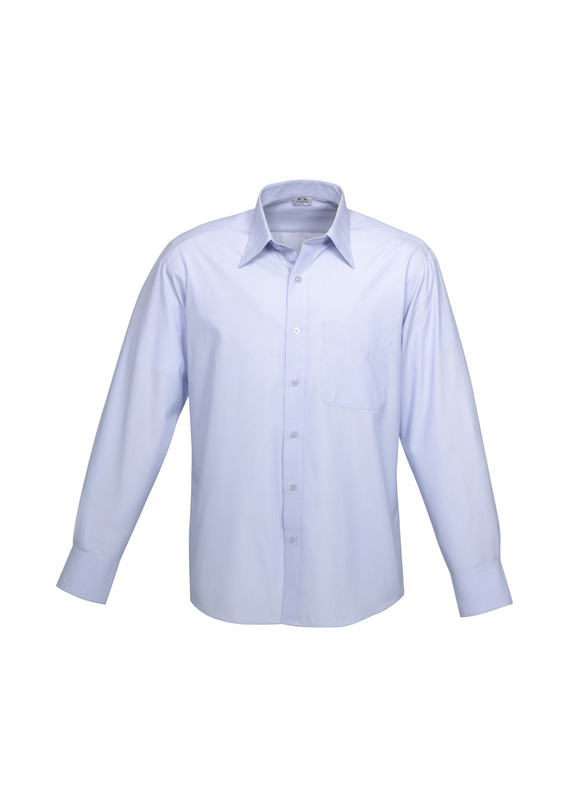 Ambassador Long Sleeve Shirt - Men - Blue