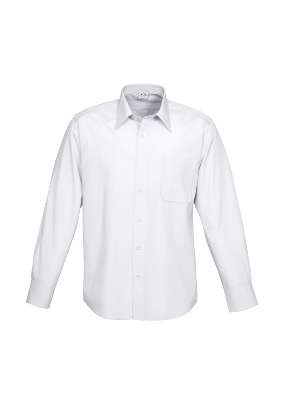 Ambassador Long Sleeve Shirt - Men - White