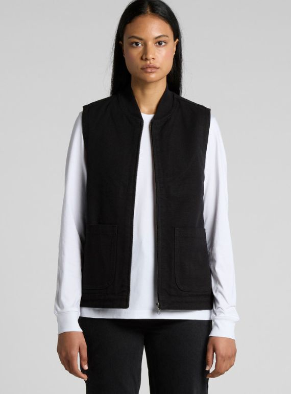 Heavy Canvas Vest - Women