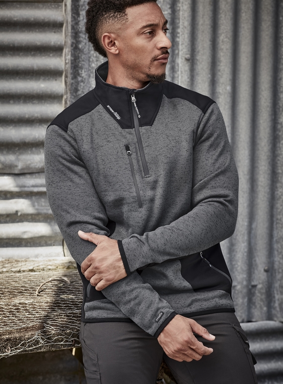 SYZMIK Streetworx Reinforced 1/4 Zip Pullover