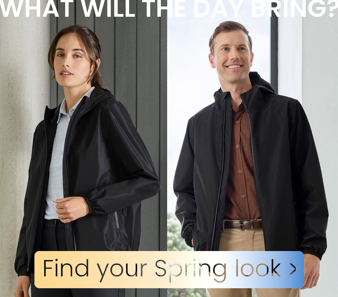 What will the day bring? Spring weather is unpredictable, find your spring layers here